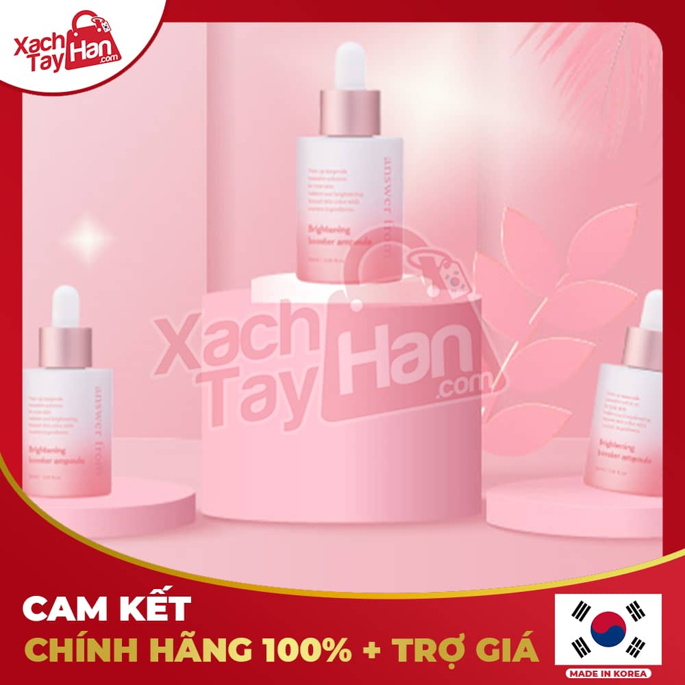 ANSWER FROM Tinh Chất Tăng Cường Và Làm Sáng Da-Brightening Booster Ampoule
