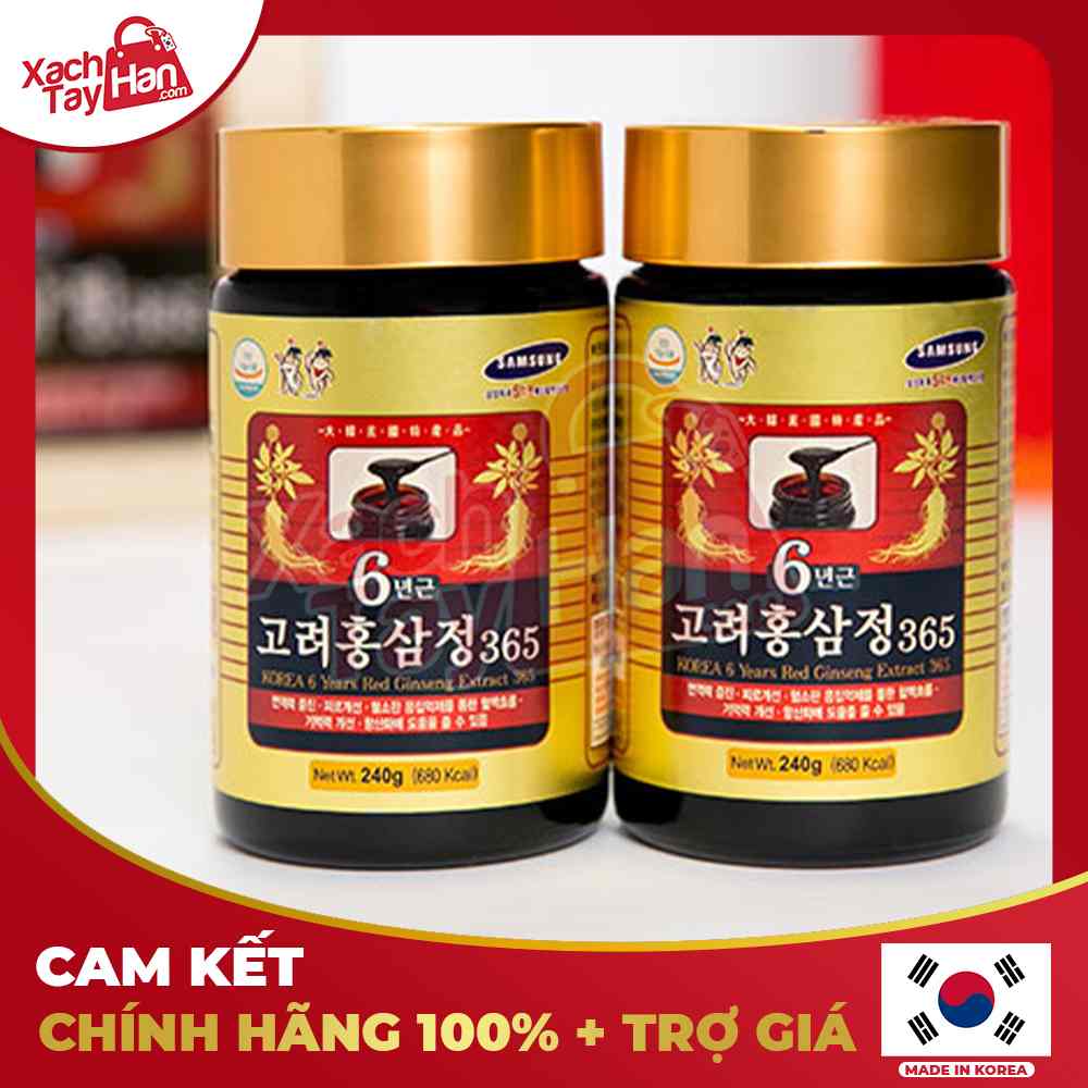 Cao sâm 365 hộp 2 hũ x 240g