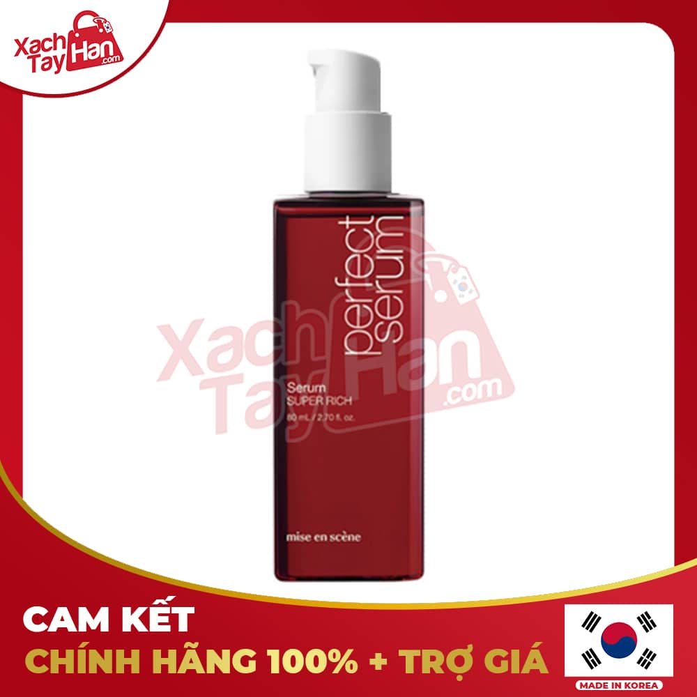 Tinh Chất Dưỡng Tóc Mise En Scene Perfect Serum 80ml - Super rich (Mẫu mới 2022)