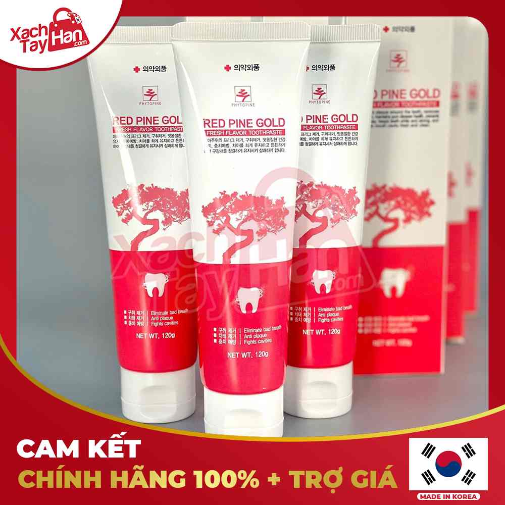 Kem Đánh Răng Tinh Dầu Thông Đỏ 120g