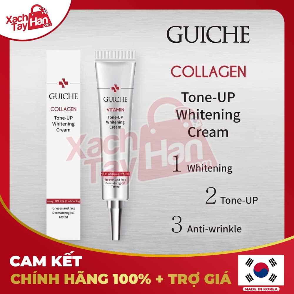 Kem trị nám tàn nhang trắng da GUICHE tuýp 35ml