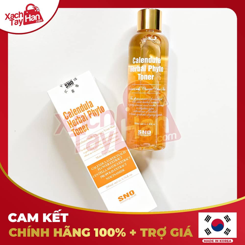 Nước Hoa Hồng Hoa Cúc Calendula Herbal Phyto SNO 200ml
