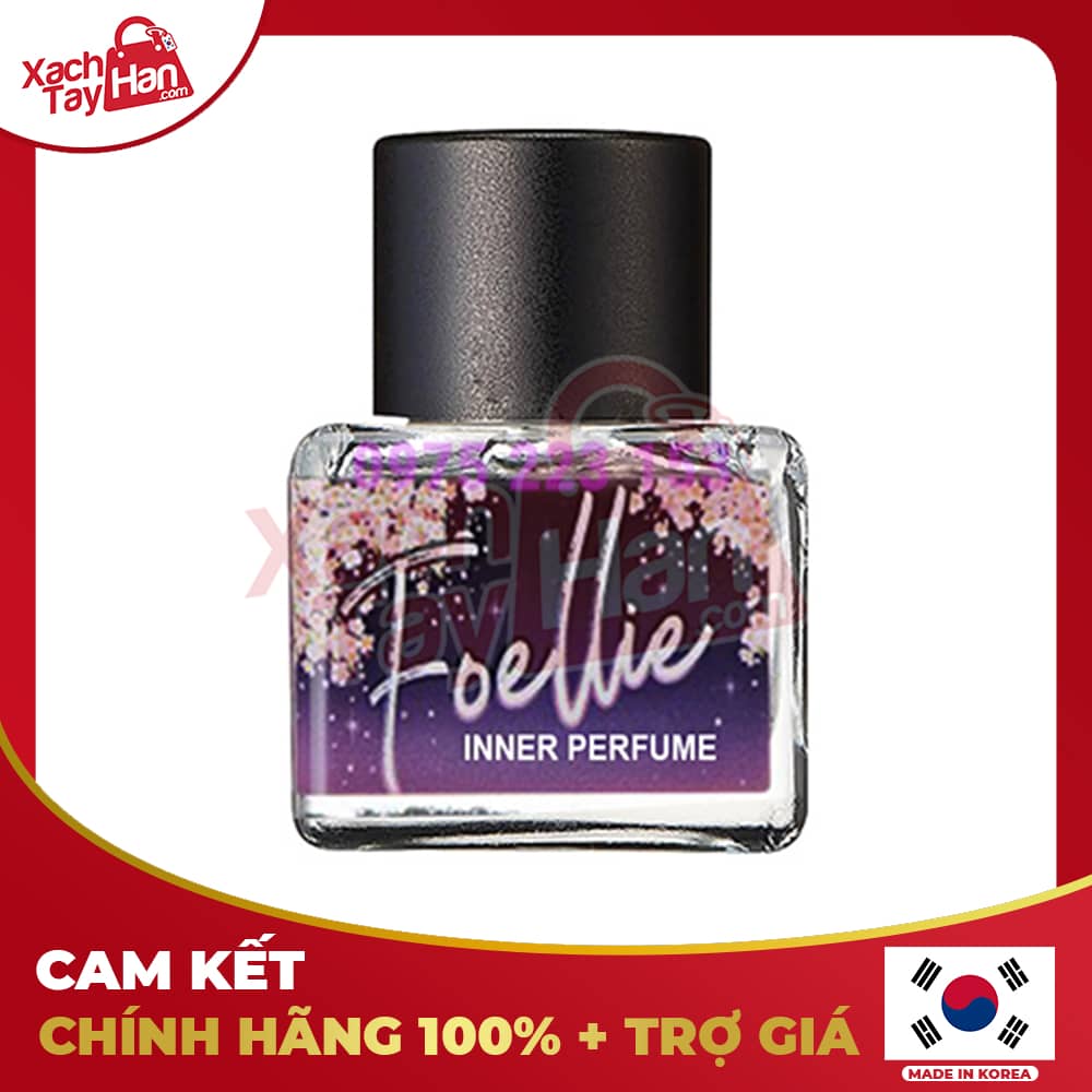 Nước Hoa Vùng Kín Foellie Eau De Cherry Blossom Inner Perfume 5ml Hương Hoa Anh Đào