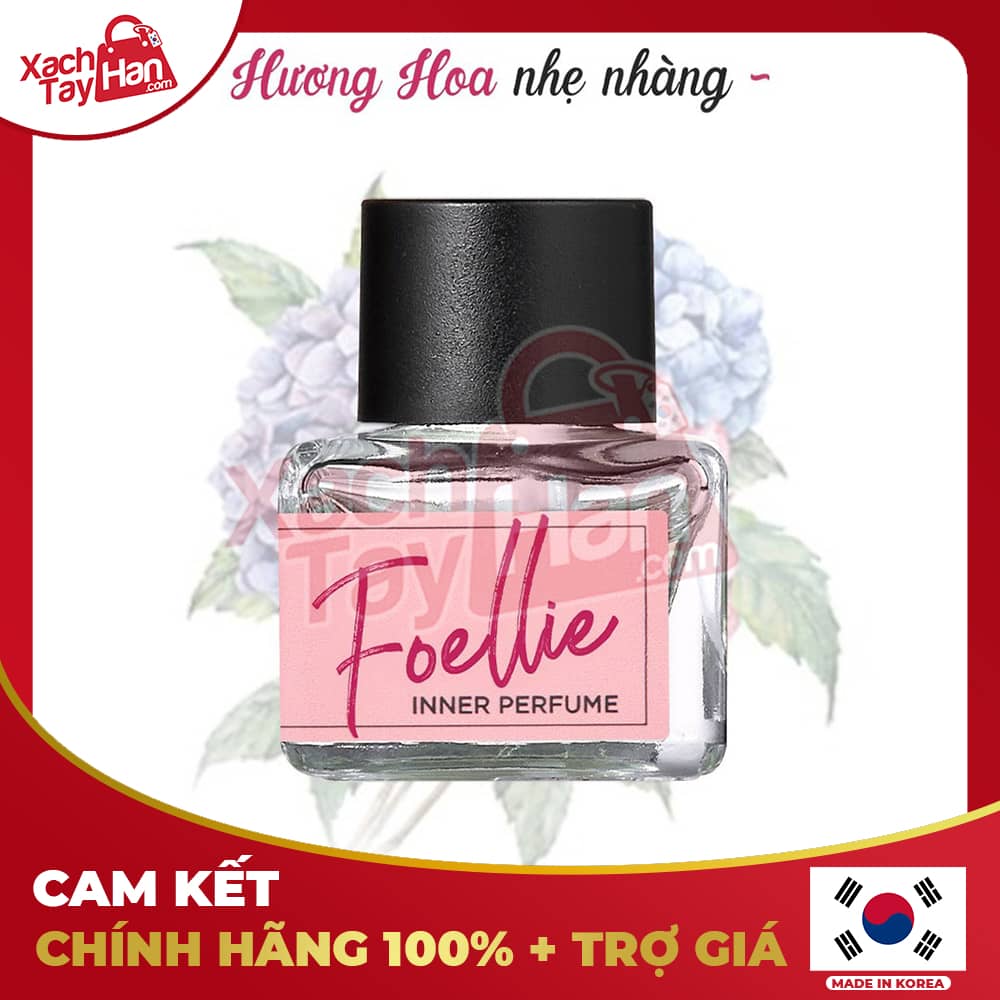 Nước Hoa Vùng Kín Foellie Eau De Fleur Inner Perfume 5ml Hương Trái Cây Ngọt Ngào