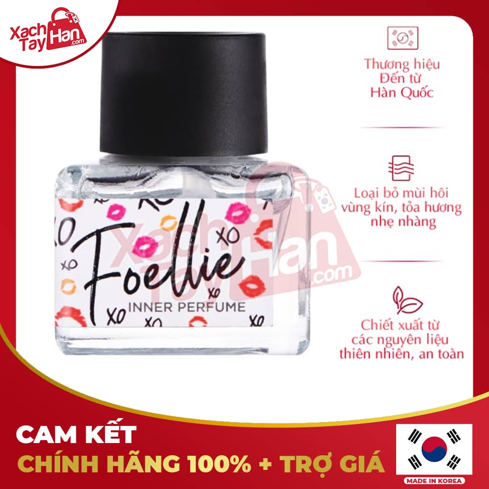 Nước Hoa Vùng Kín Foellie Eau De Miel Inner Perfume 5ml Hương Dâu Tây XO Edition