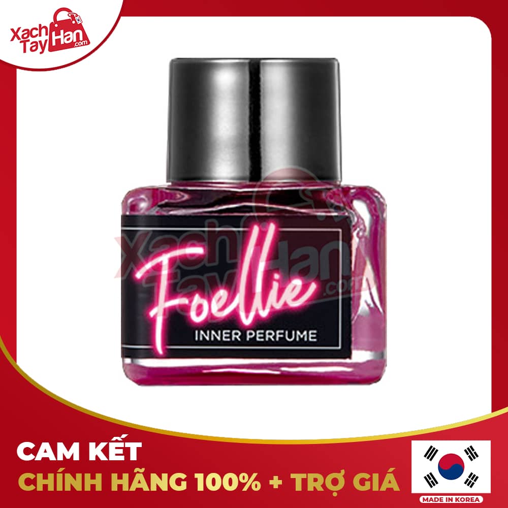 Nước Hoa Vùng Kín Foellie Eau De Noir 5ml Hương Anh Đào Đen Ngọt Ngào Quyến Rũ