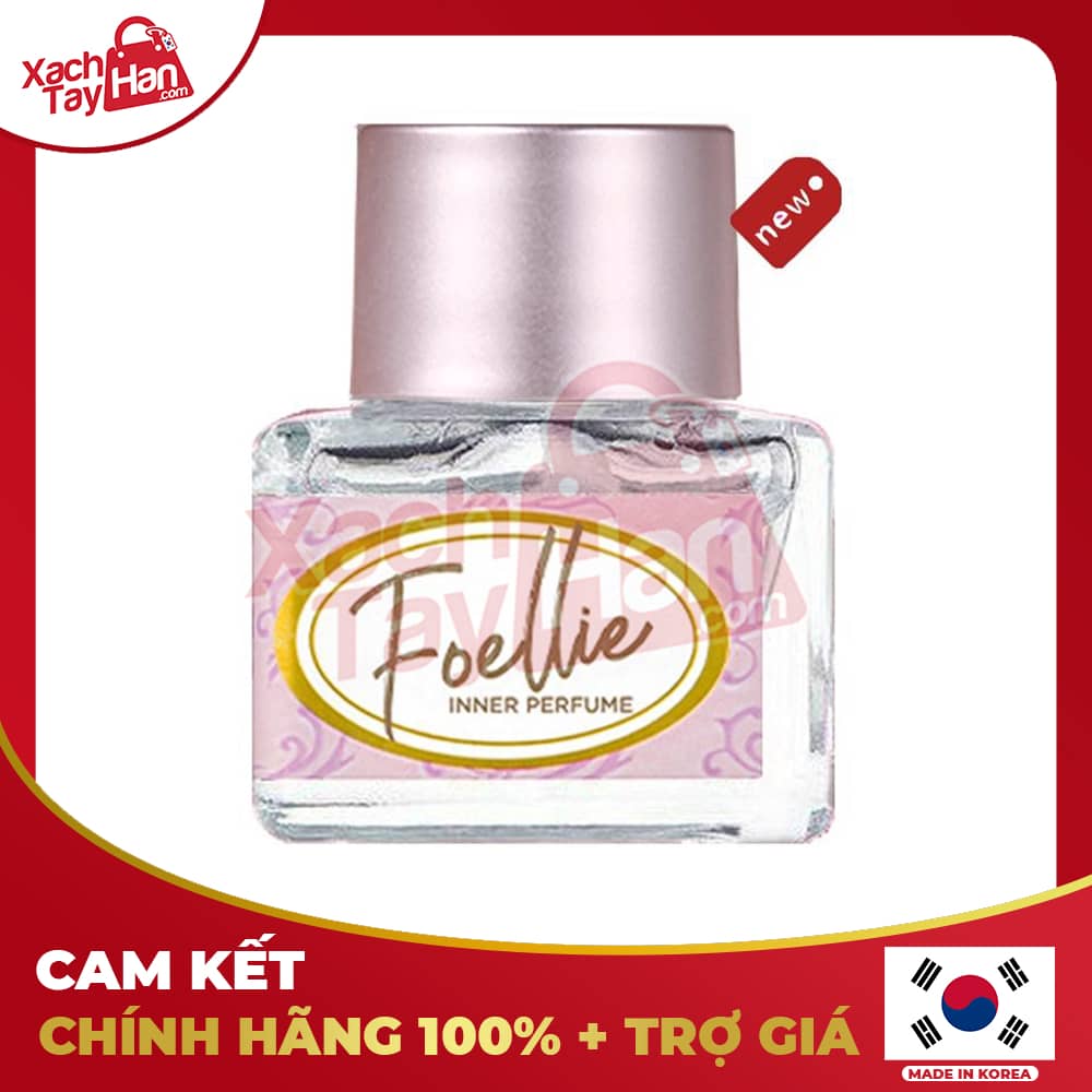 Nước Hoa Vùng Kín Foellie Eau De Tuileries Inner Perfume 5ml Hương Hoa Tử Đinh Hương