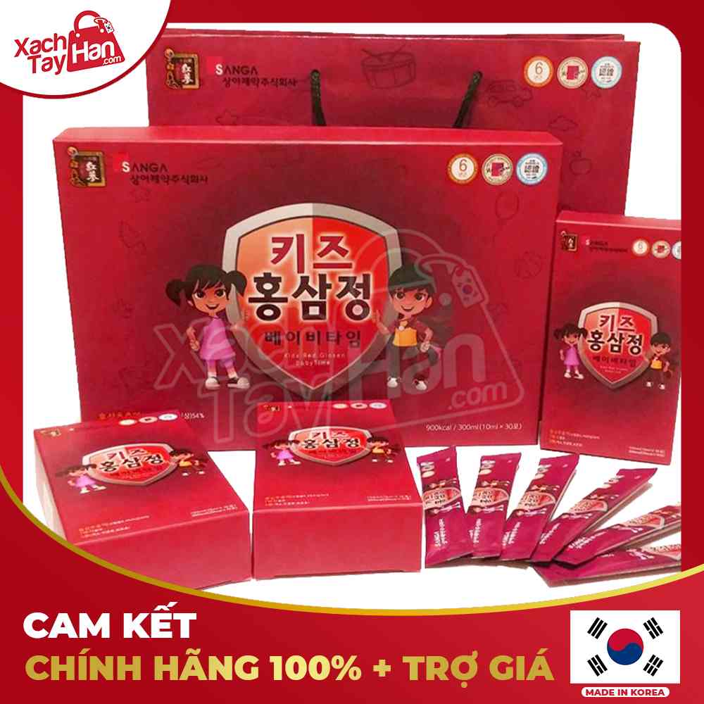 Hồng sâm (trẻ em) baby SangA 6 năm tuổi hộp 30 gói