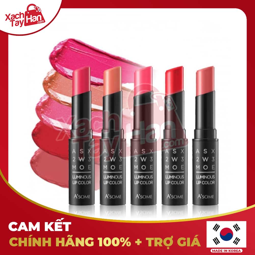 SỐ 3 COCO PINK - SON ASOME LUMINOUS LIP COLOR