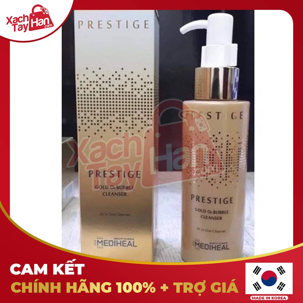 Sữa rửa mặt tinh chất vàng Mediheal Prestige 120ml