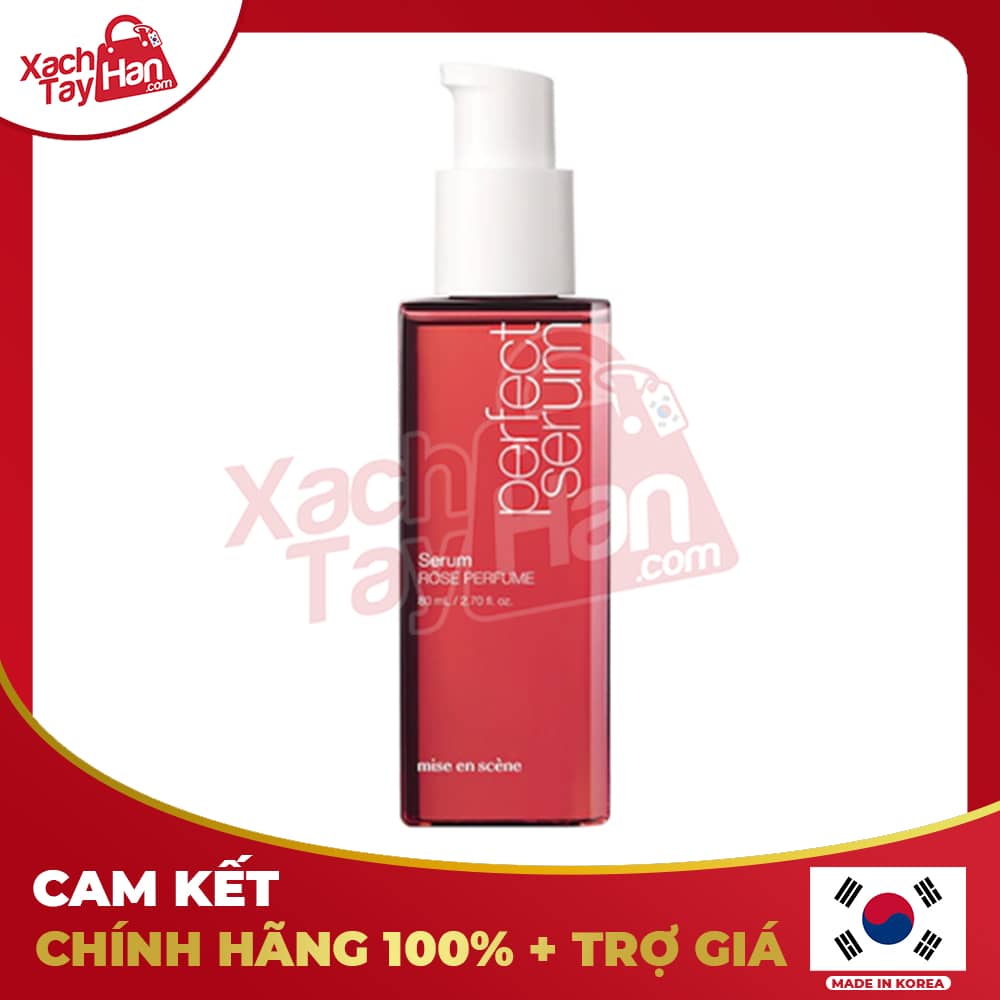 Tinh Chất Dưỡng Tóc Mise En Scene Perfect Serum 80ml - Rose Perfume ( Mẫu mới 2022)