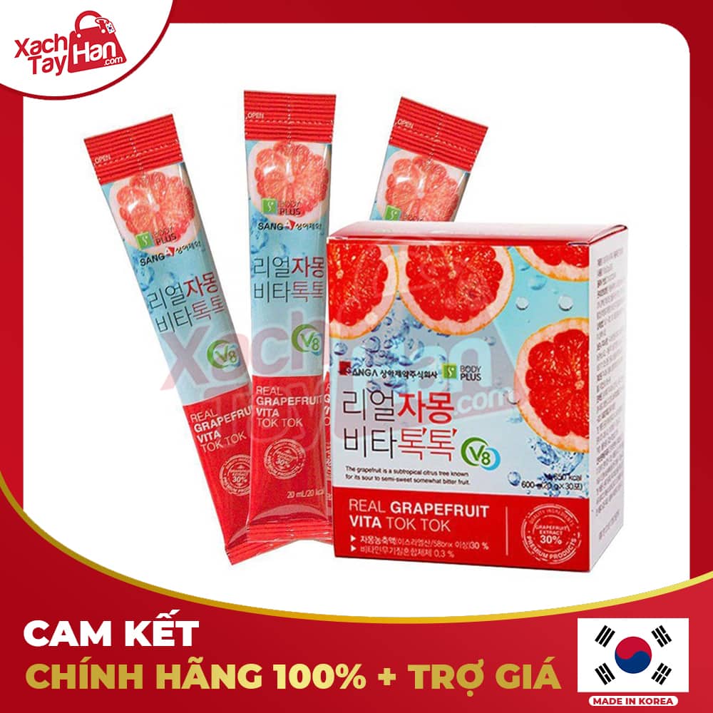 Trà Bưởi Giảm Cân Sang A Hàn Quốc Hộp 30 gói x 20ml