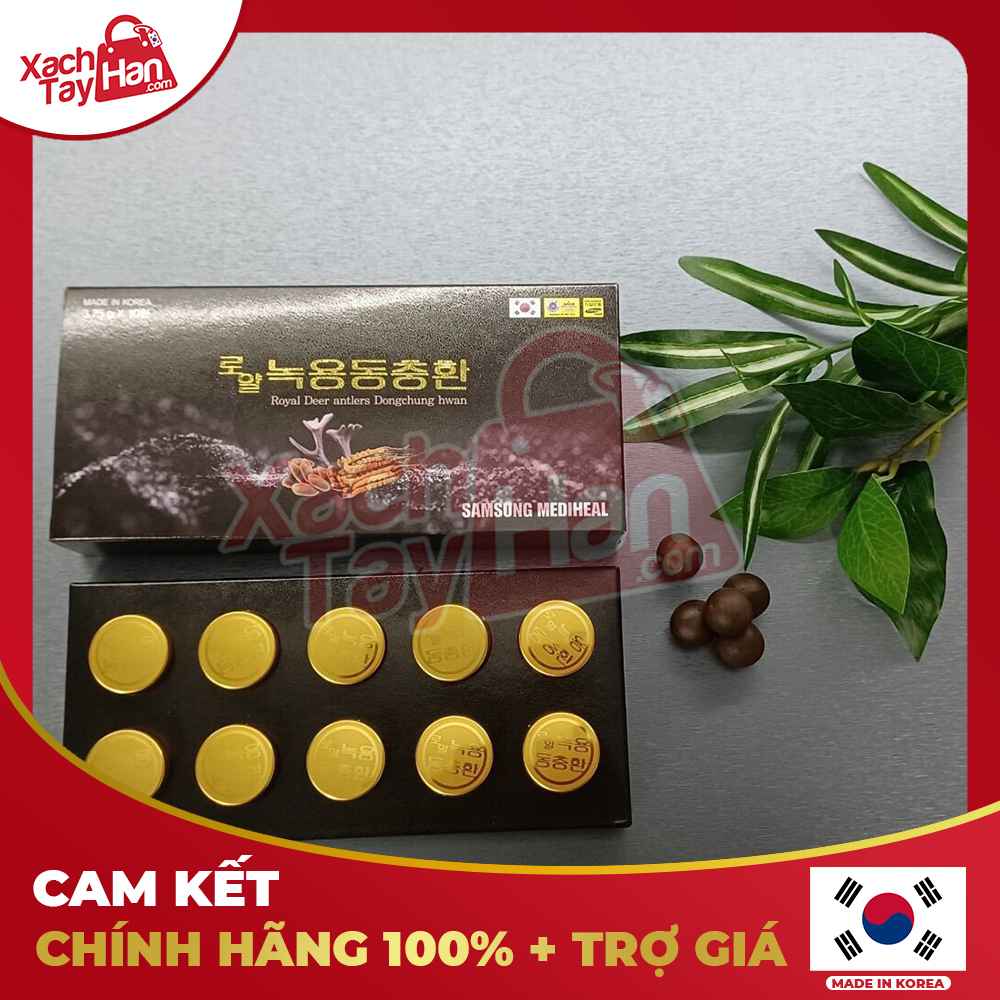 An Cung 10 viên Samsung Viên Đông Trùng Hạ Thảo Nhung Hươu Hoàng Gia