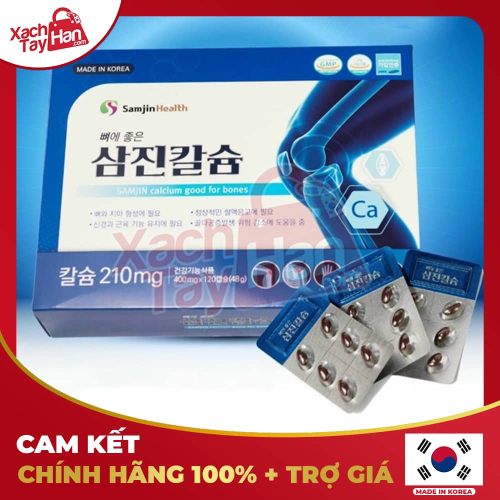 Samjin health Viên Bổ khớp hộp 120 viên